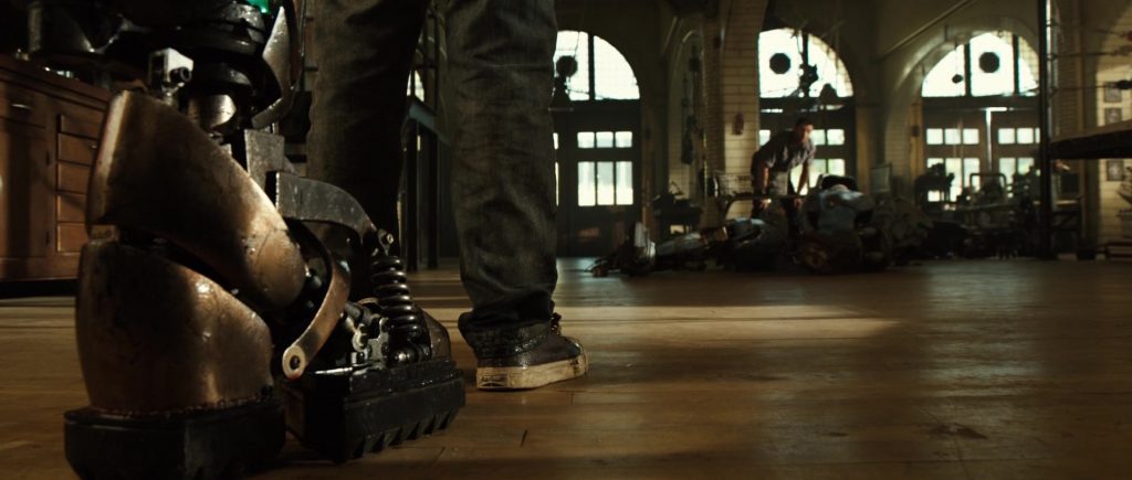 Converse Jack Purcell Shoes of Dakota Goyo as Max Kenton in Real Steel (2011) (Image 2)