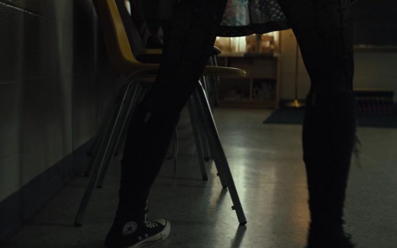 Converse Knee High Shoes Worn by Maisie Williams in Then Came You (2018) (Image 1)