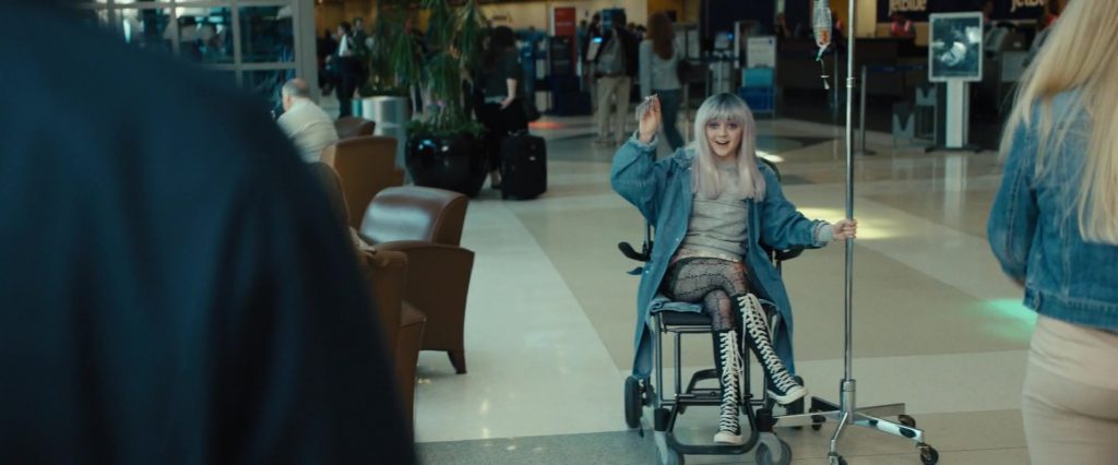 Converse Knee High Shoes Worn by Maisie Williams in Then Came You (2018) (Image 3)