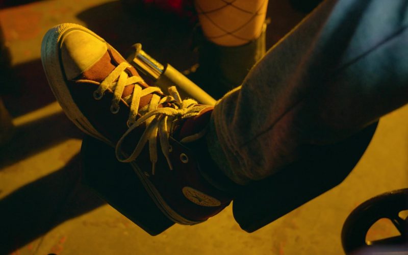 Converse Men's Chuck Taylor All Star Sneakers of Xolo Maridueña as Miguel Diaz in Cobra Kai S03E05 “Miyagi-Do” (2021) (Image 1)