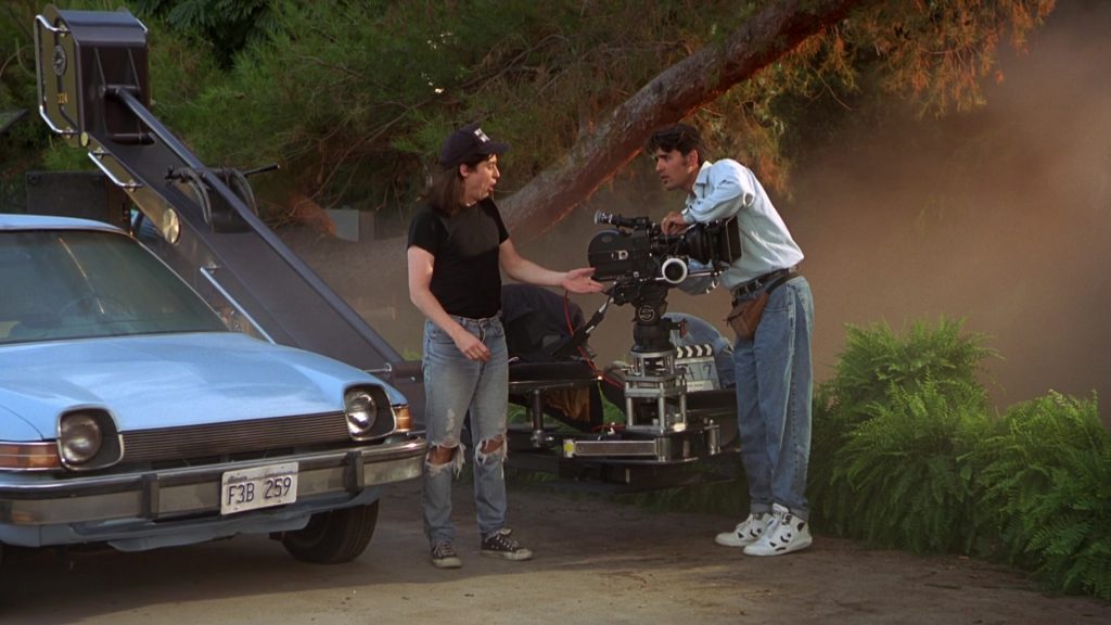 Converse Men's White Sneakers in Wayne’s World (1992) (Image 1)