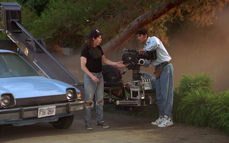 Converse Men's White Sneakers in Wayne’s World (1992) (Image 1)
