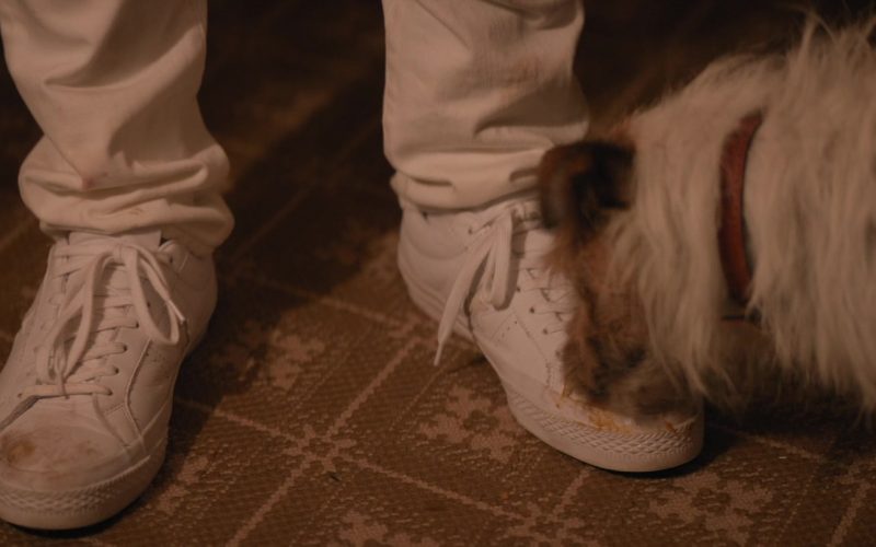 Converse One Star Leather White Shoes Worn by Nick Robinson in Love, Simon (2018) (Image 1)