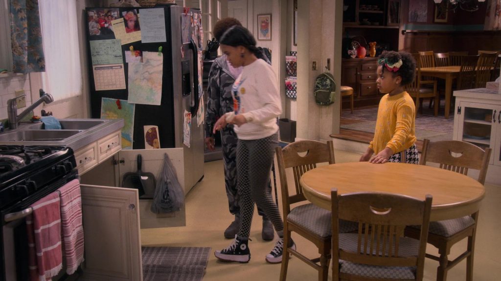 Converse Platform Shoes Worn by Khali Spraggins as Aaliyah in The Upshaws S02E03 “Testing, Testing” (2022) (Image 2)