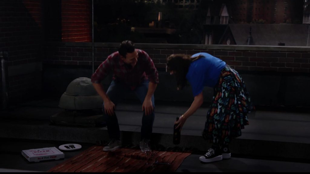 Converse Platform Sneakers Worn by Mayim Bialik in Call Me Kat S03E06 “Call Me the Hot Chick Two” (2022) (Image 1)