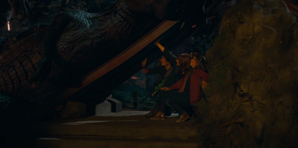 Converse Red Hi Sneakers Worn by Isabella Sermon as Maisie Lockwood in Jurassic World Dominion (2022) (Image 7)