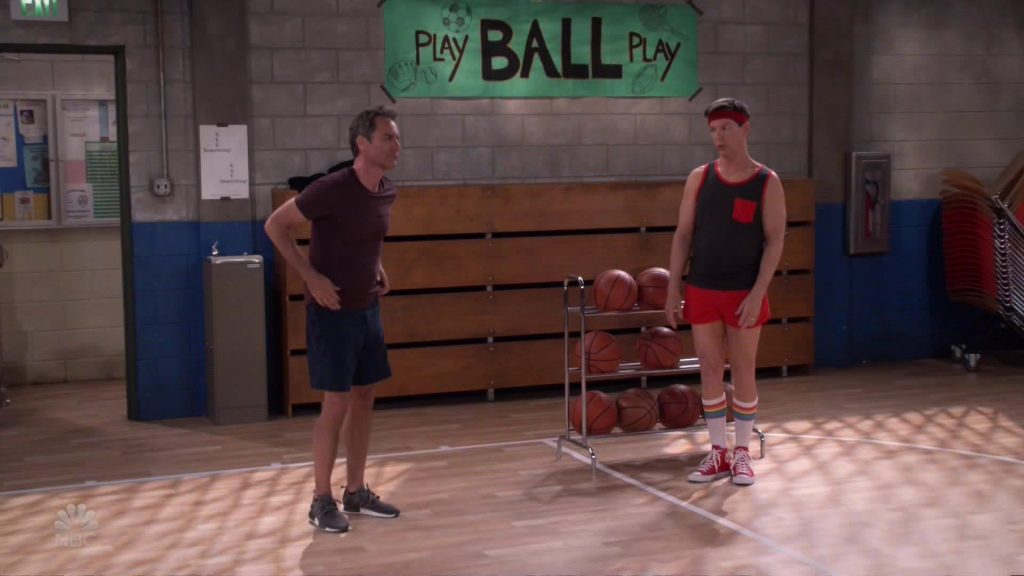 Converse Red Shoes Worn by Sean Hayes as Jack McFarland in Will & Grace Season 11 Episode 2 “Pappa Mia” (2019) (Image 2)