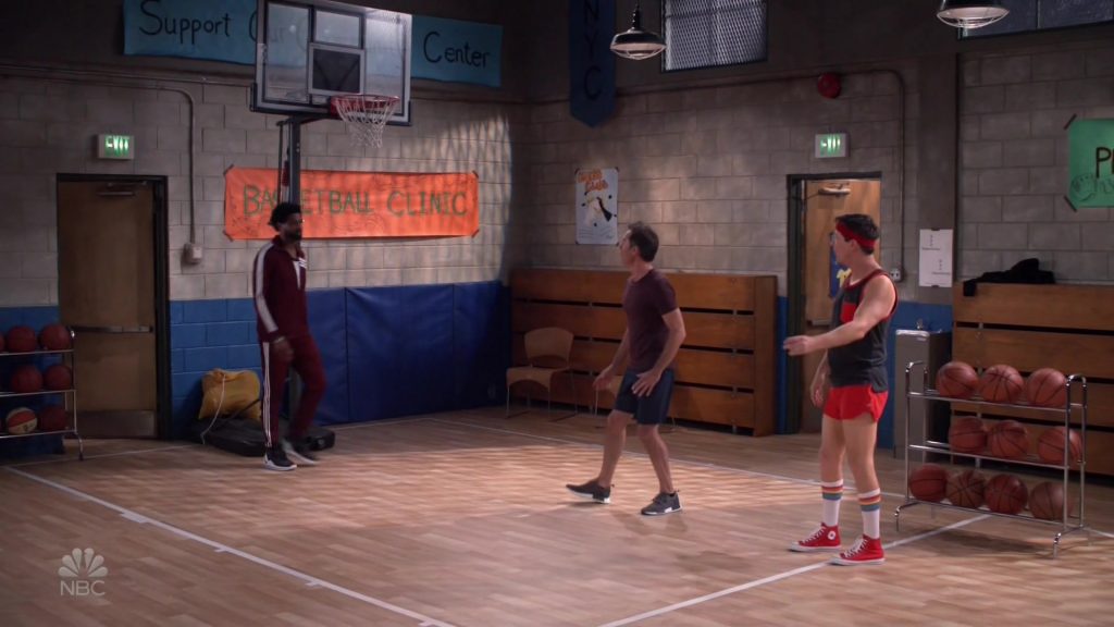 Converse Red Shoes Worn by Sean Hayes as Jack McFarland in Will & Grace Season 11 Episode 2 “Pappa Mia” (2019) (Image 3)