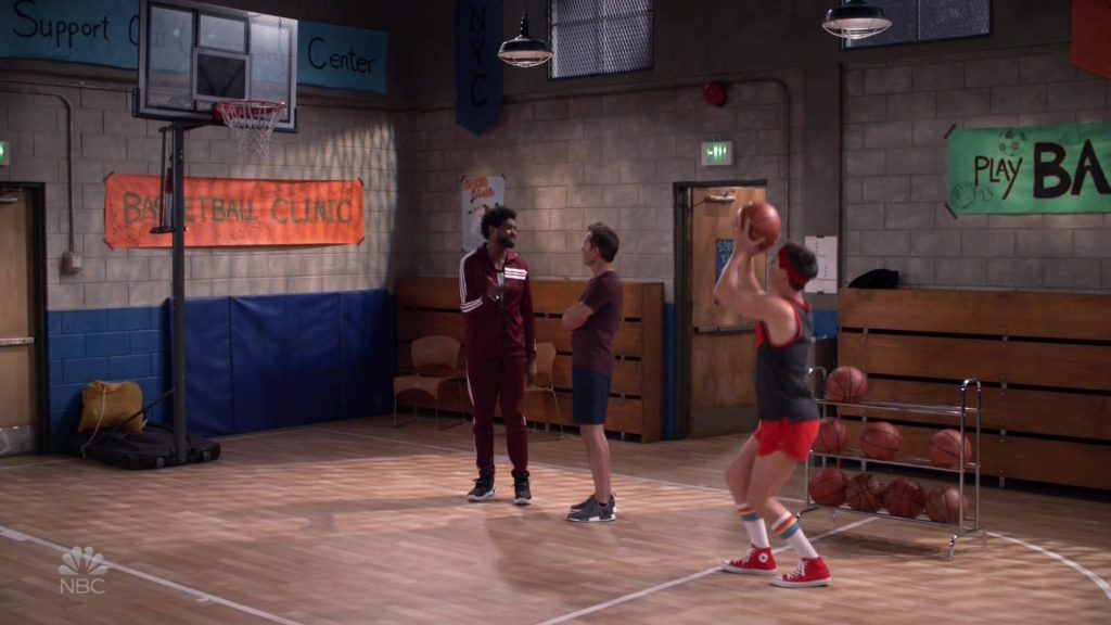 Converse Red Shoes Worn by Sean Hayes as Jack McFarland in Will & Grace Season 11 Episode 2 “Pappa Mia” (2019) (Image 4)