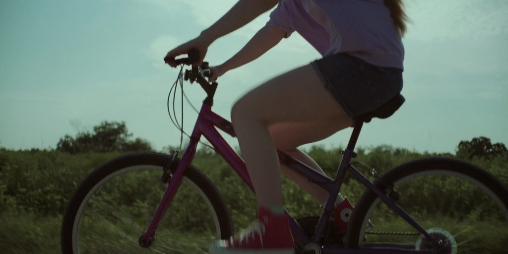 Converse Red Sneakers in Black Bird S01E05 “The Place I Lie” (2022) (Image 1)