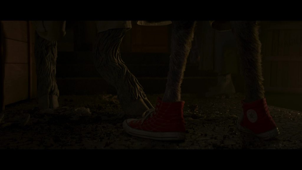 Converse Red Sneakers in Percy Jackson and the Olympians S01E03 “We Visit the Garden Gnome Emporium” (2023) (Image 1)