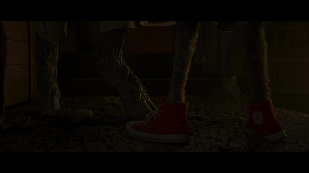 Converse Red Sneakers in Percy Jackson and the Olympians S01E03 “We Visit the Garden Gnome Emporium” (2023) (Image 4)
