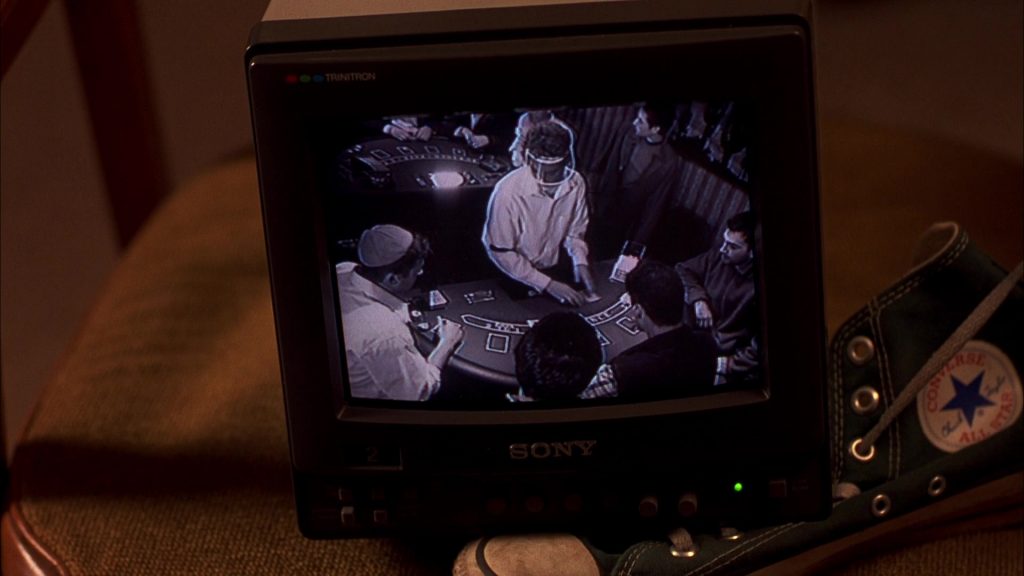 Converse Shoe and Sony Trinitron TV in Boiler Room (2000) (Image 1)