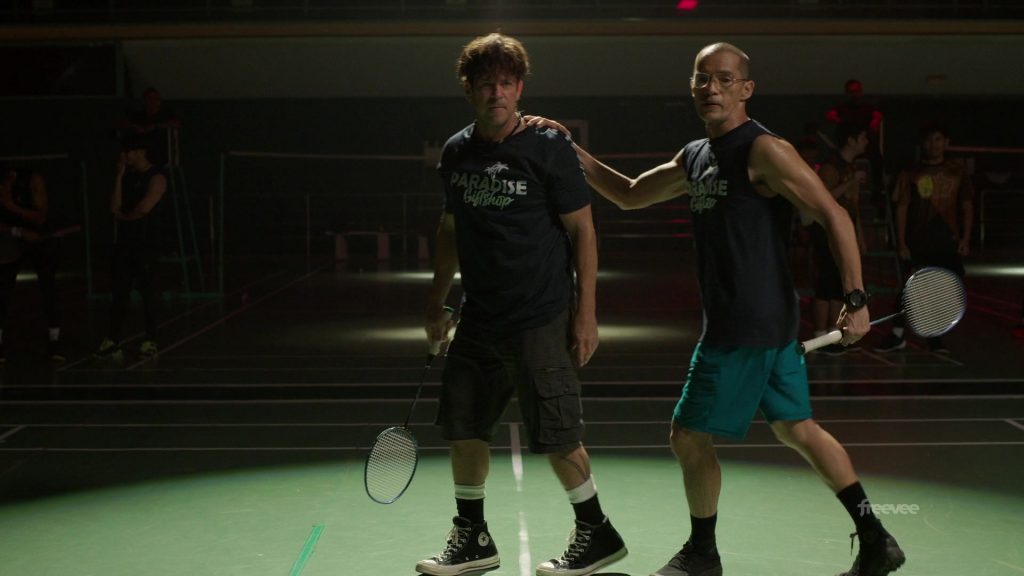 Converse Shoes Worn by Christian Kane as Alex Walker in Almost Paradise S02E02 “Breaking Badminton” (2023) (Image 3)