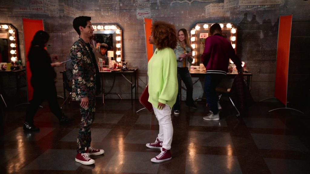 Converse Shoes Worn by Dara Reneé as Kourtney & Frankie Rodriguez as Carlos in High School Musical - The Musical - The Series Season 1 Episode 9 “Opening Night” (2020) (Image 1)
