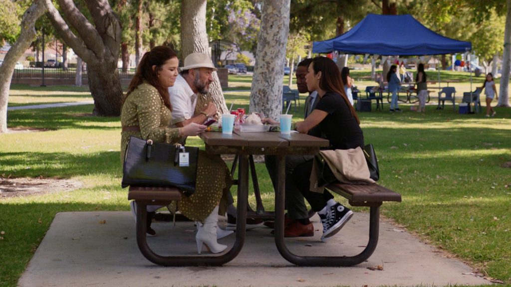Converse Shoes Worn by Jessica Camacho as Emily Lopez in All Rise S03E13 “Trouble Woman” (2023) (Image 1)