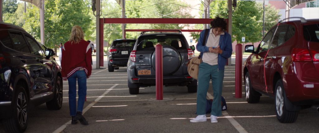 Converse Shoes and Herschel Bag in Sweethearts (2024) (Image 2)