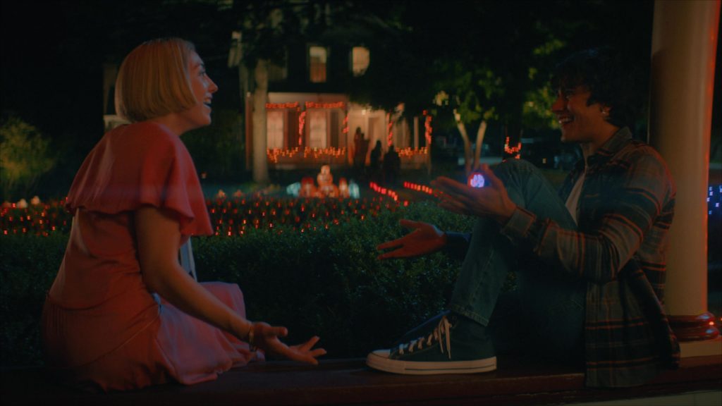 Converse Shoes in Girl Haunts Boy (2024) (Image 12)