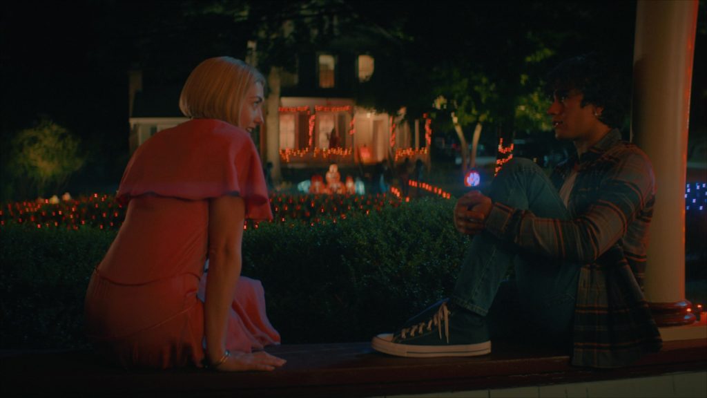 Converse Shoes in Girl Haunts Boy (2024) (Image 13)