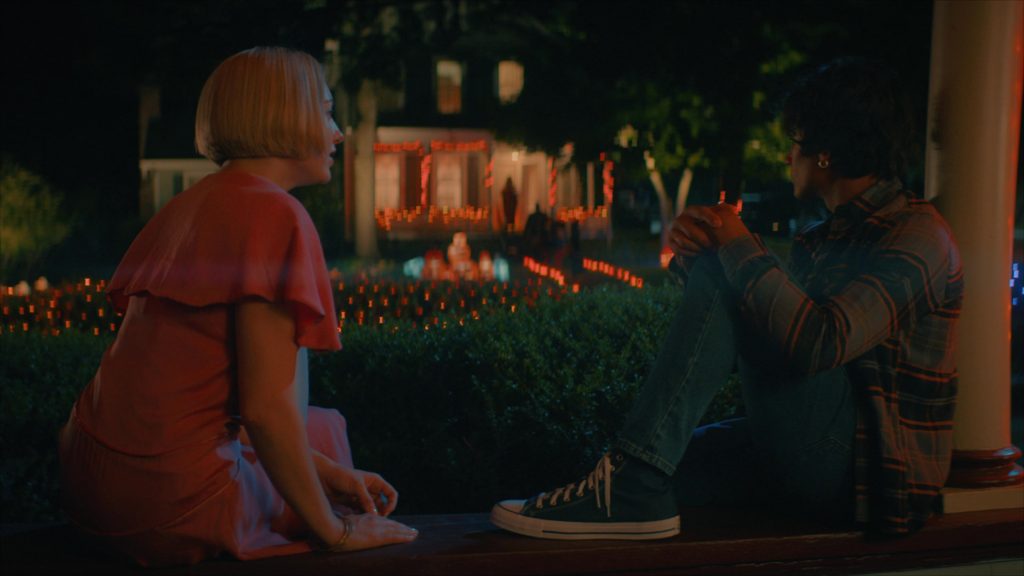 Converse Shoes in Girl Haunts Boy (2024) (Image 3)