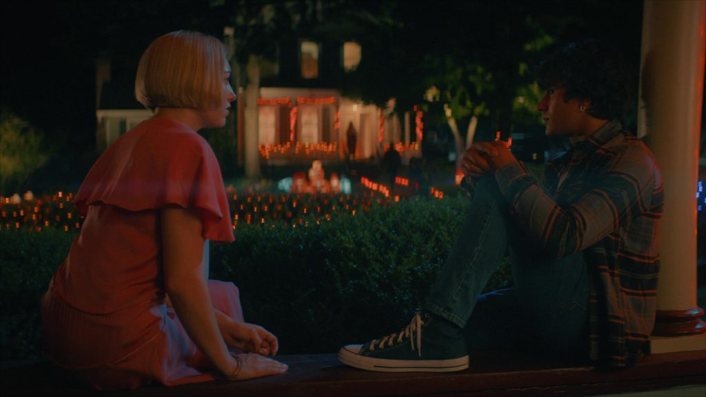 Converse Shoes in Girl Haunts Boy (2024) (Image 6)