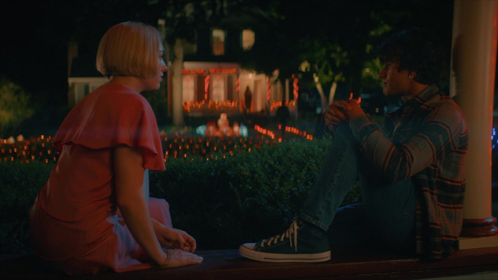 Converse Shoes in Girl Haunts Boy (2024) (Image 7)