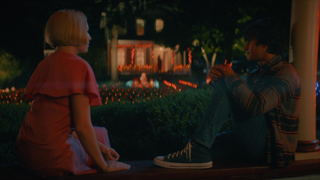 Converse Shoes in Girl Haunts Boy (2024) (Image 9)
