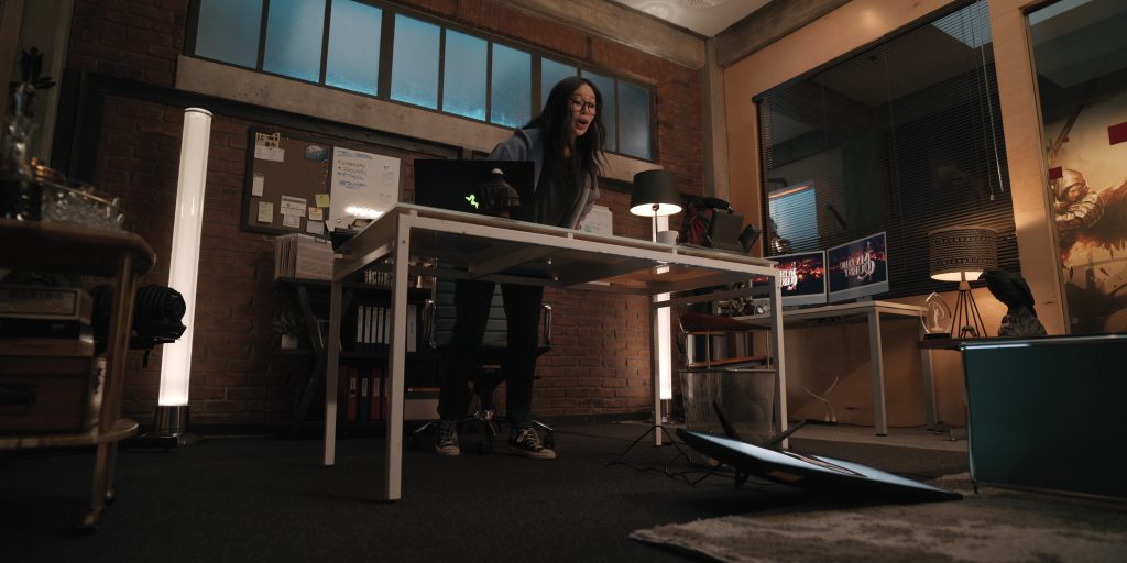 Converse Shoes in Mythic Quest S04E02 “1000%” (2025) (Image 2)