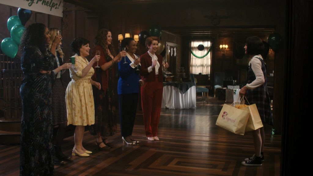Converse Shoes in Shining Vale S02E07 “Chapter 15 - Covens” (2023) (Image 3)