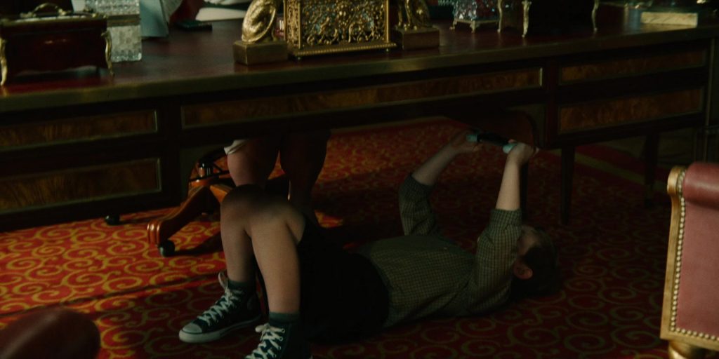 Converse Shoes in The Regime S01E03 “The Heroes' Banquet” (2024) (Image 2)