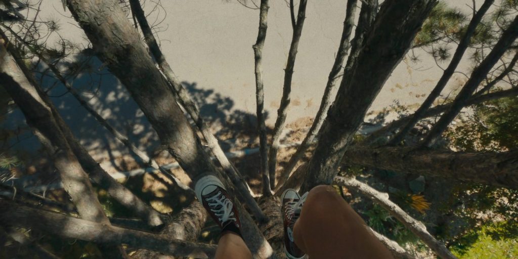 Converse Shoes in You Can't Run Forever (2024) (Image 14)