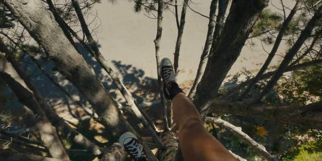 Converse Shoes in You Can't Run Forever (2024) (Image 15)