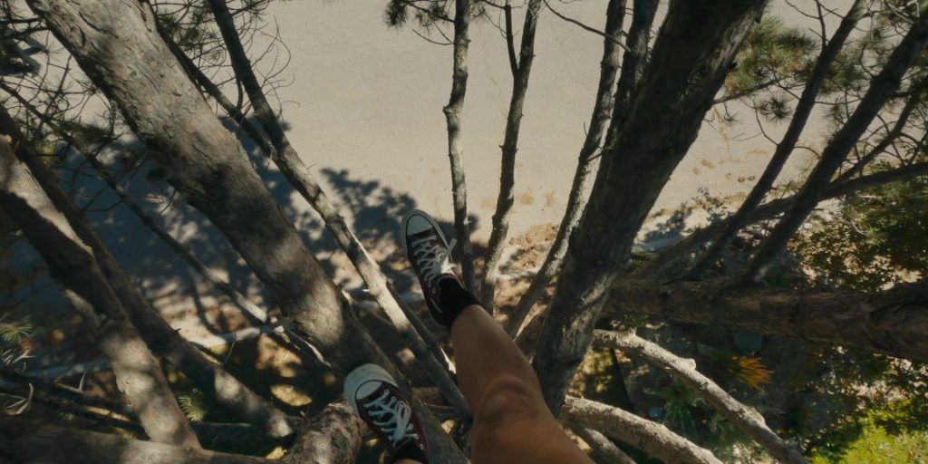 Converse Shoes in You Can't Run Forever (2024) (Image 16)