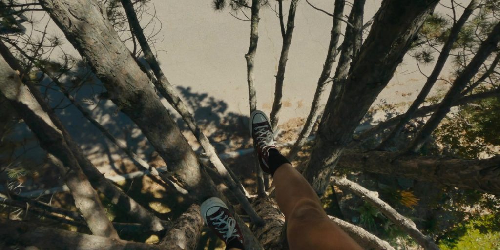 Converse Shoes in You Can't Run Forever (2024) (Image 18)