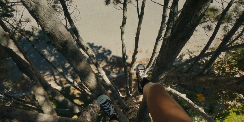 Converse Shoes in You Can't Run Forever (2024) (Image 19)