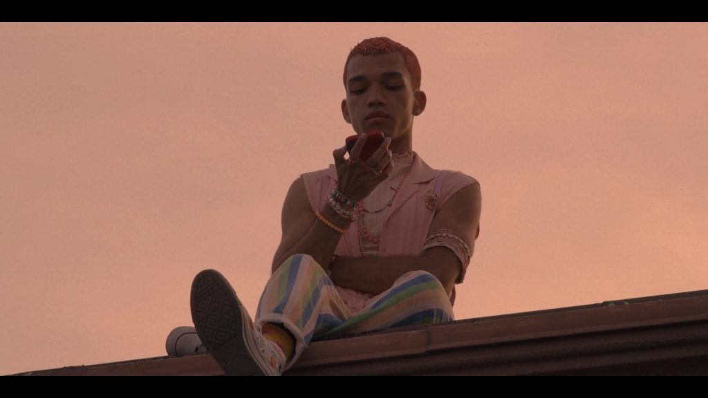 Converse Shoes of Cast Member Justice Smith as Chester in Generation S01E05 “Gays and Confused” (2021) (Image 1)