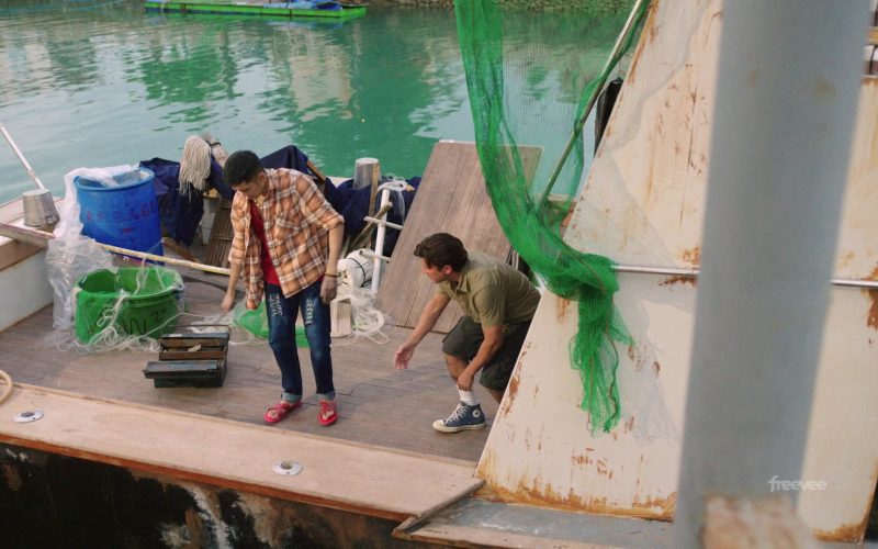 Converse Shoes of Christian Kane as Alex Walker in Almost Paradise S02E03 “A Fisherfolk Tale” (2023) (Image 1)