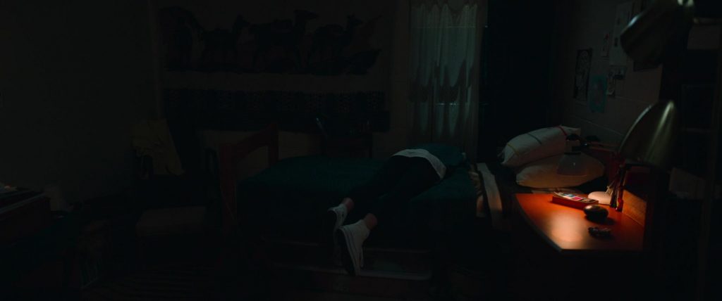 Converse Shoes of Emilia Jones as Margot in Cat Person (2023) (Image 4)