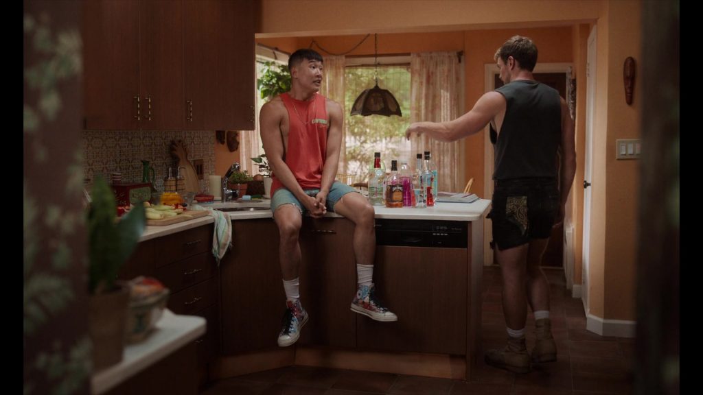 Converse Shoes of Joel Kim Booster as Noah in Fire Island (2022) (Image 3)