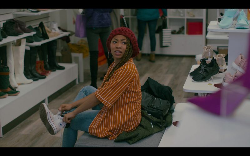Converse Shoes of Odley Jean as Dominique Pierre in Grand Army S01E03 “Relationship Goals” (2020) (Image 1)