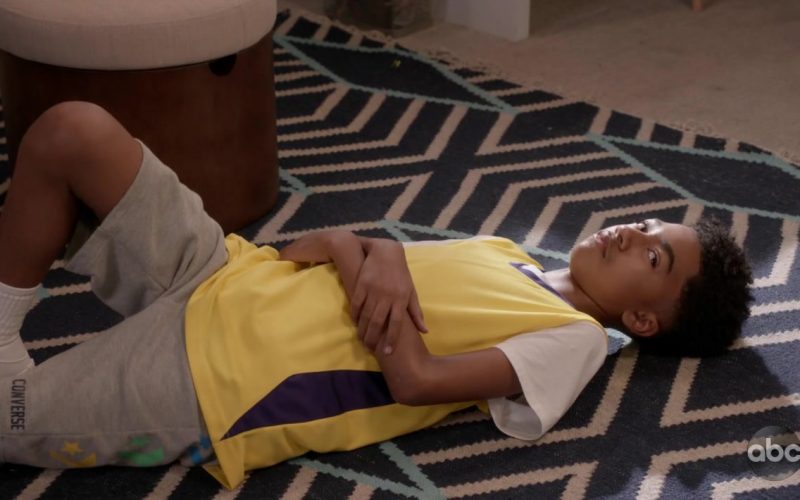 Converse Shorts Worn by Miles Brown as Jackson Johnson in Black-ish Season 6 Episode 4 “When I Grow Up (to Be a Man)” (2019) (Image 1)