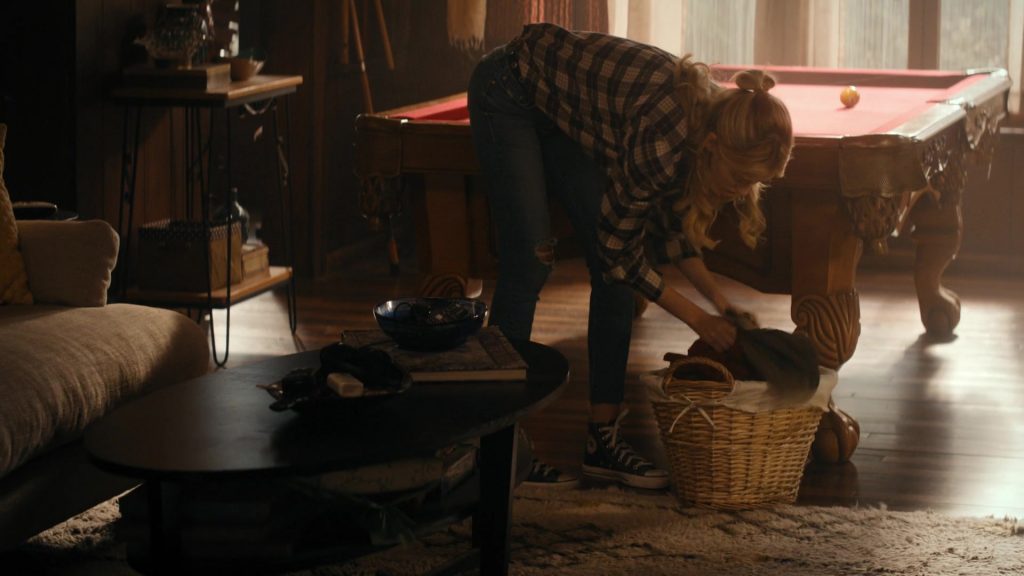 Converse Sneakers Worn by Gus Birney as Gaynor Phelps in Shining Vale S02E02 “Chapter 10 - She's Real” (2023) (Image 1)