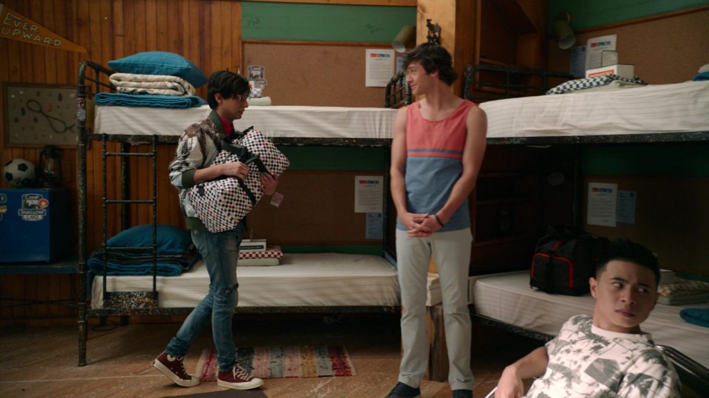 Converse Sneakers in High School Musical - The Musical - The Series S03E01 “Happy Campers” (2022) (Image 2)