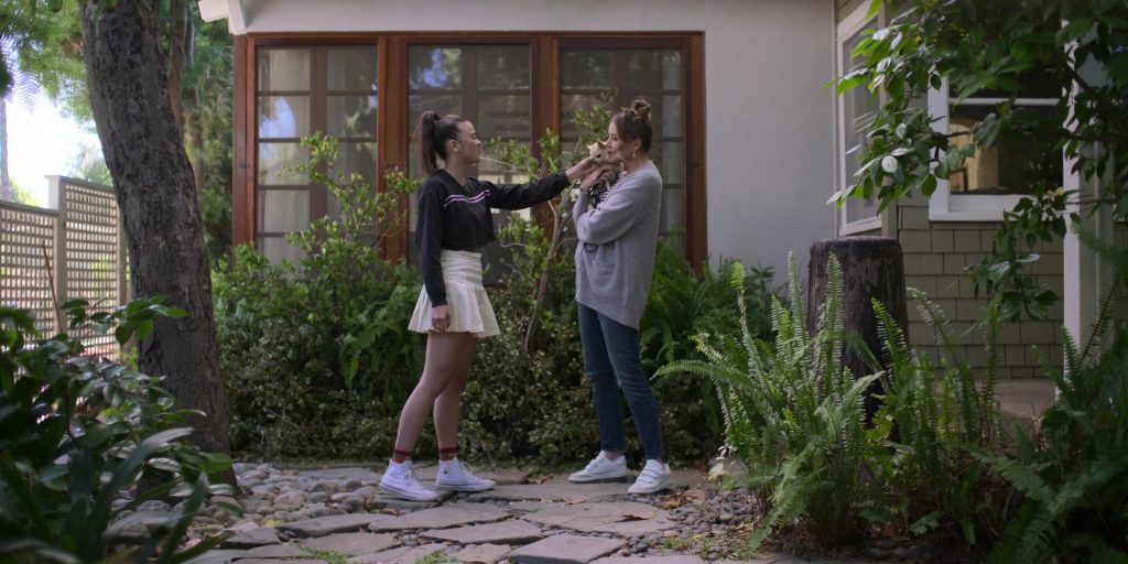 Converse White Hi Sneakers Worn by Lukita Maxwell as Alice in Shrinking S01E03 “Fifteen Minutes” (2023) (Image 2)