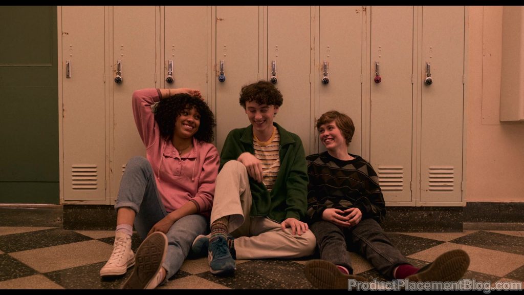 Converse White High Top Shoes Worn by Sofia Bryant as Dina in I Am Not Okay with This S01E05 “Another Day in Paradise” (2020) (Image 2)