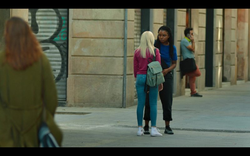 Converse White High Top Shoes Worn by Áine Rose Daly as Sandy Phillips in Hanna S02E07 “Tacitus” (2020) (Image 1)