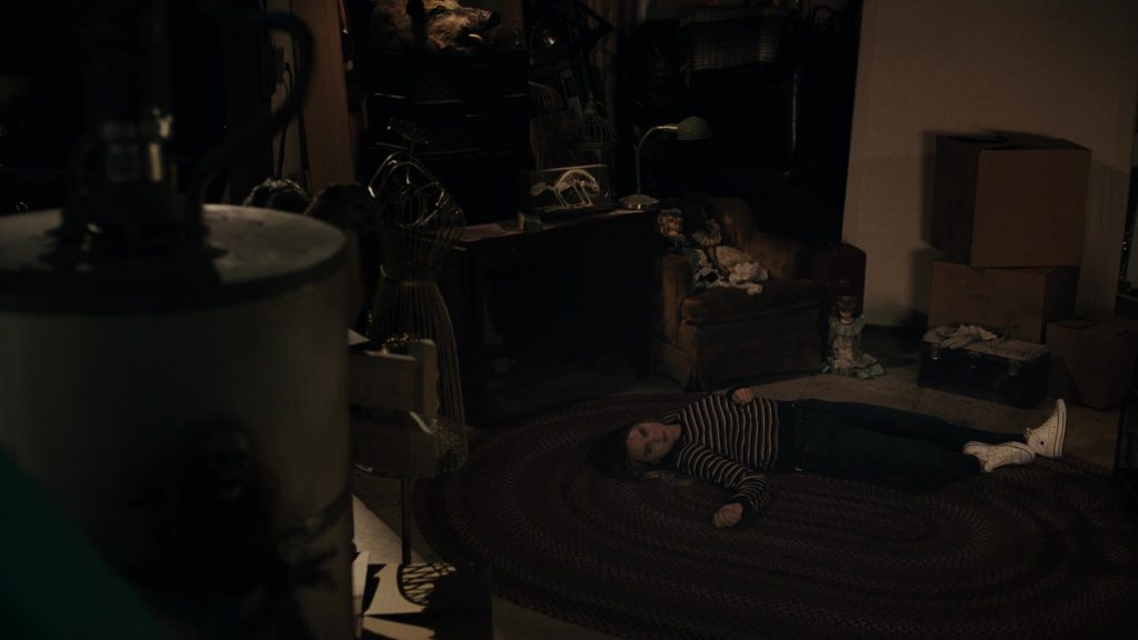 Converse White High Top Sneakers Worn by Liana Liberato in Light as a Feather – Season 2, Episode 6, “… Pale as Death” (2019) (Image 1)