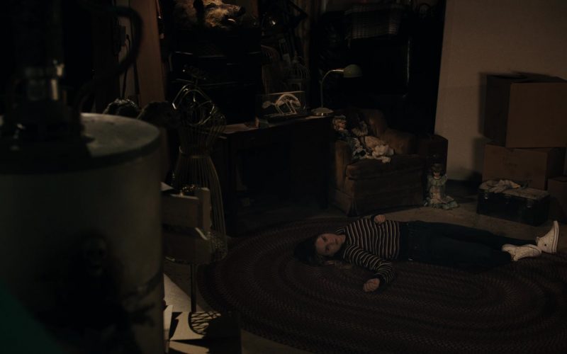 Converse White High Top Sneakers Worn by Liana Liberato in Light as a Feather – Season 2, Episode 6, “… Pale as Death” (2019) (Image 1)
