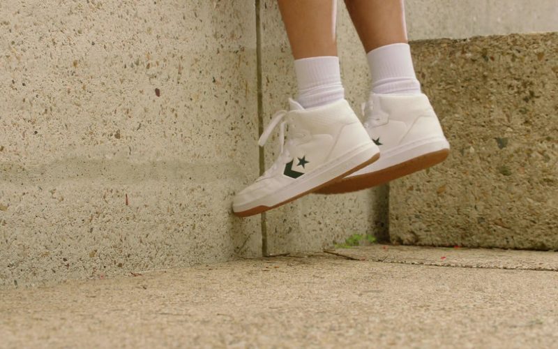 Converse White ‘Rival Shoot' Men's Sneakers in Young Rock S01E07 “Johnson & Hopkins” (2021) (Image 1)
