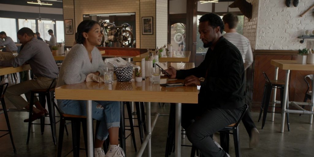 Converse White Shoes Worn by Greta Onieogou in All American Season 2 Episode 5 “Bring the Pain” (2019) (Image 1)